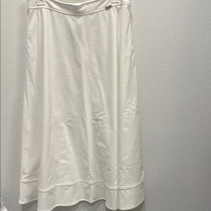 White skirt